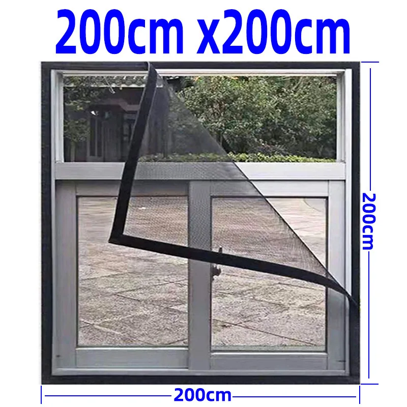 Verstellbares unsichtbares Anti-Mücken-waschbares Fenstergitter | Skanto