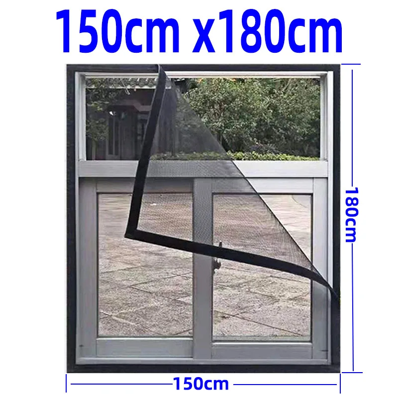 Verstellbares unsichtbares Anti-Mücken-waschbares Fenstergitter | Skanto