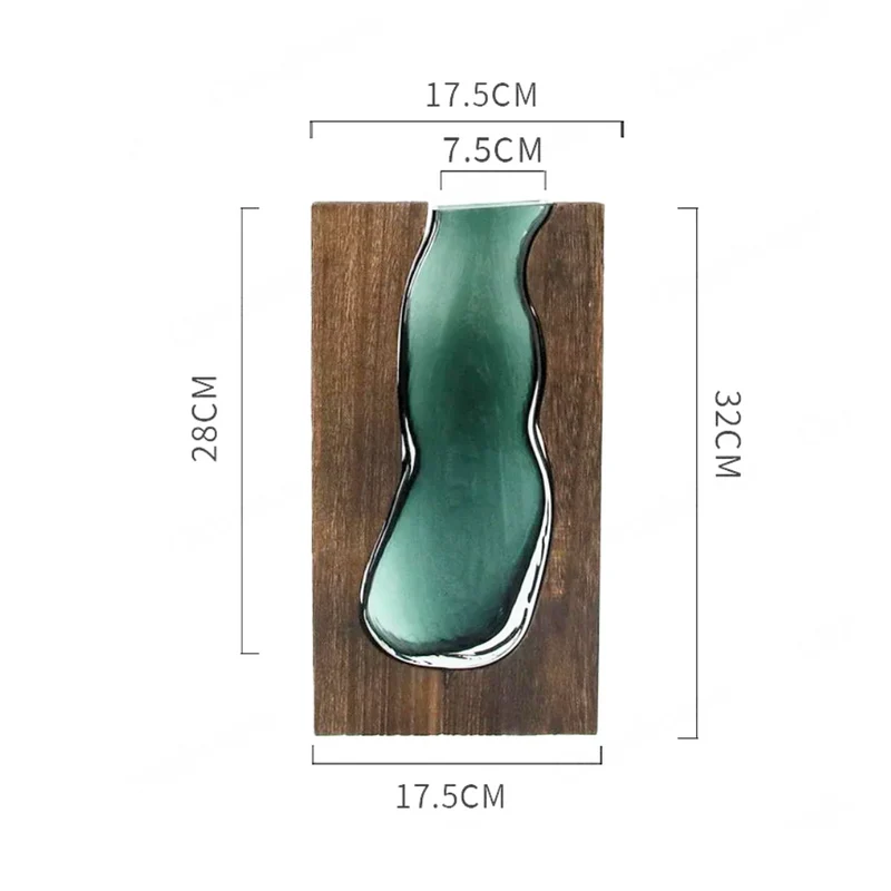 Nordische Vase mit Naturkante Skanto