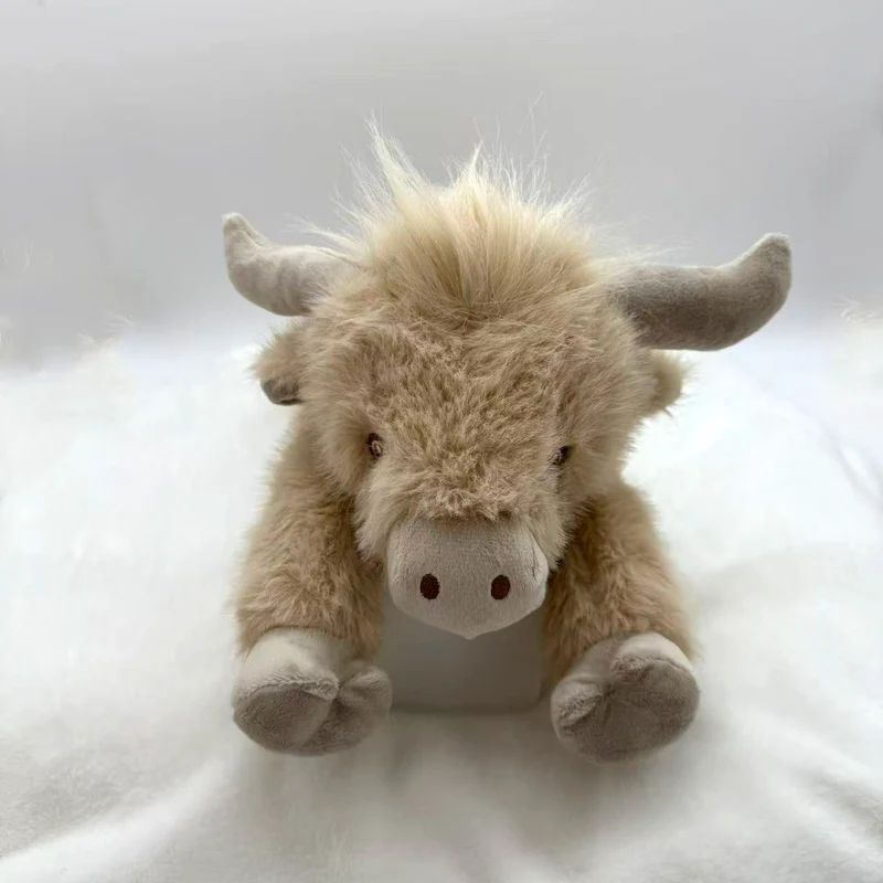 Norvo | Bezauberndes Highland Cattle Plüschtier mit flauschigem, rustikalem Charme