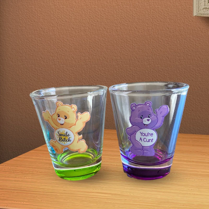 Skanto Swear Bears Schnapsgläser-Set, 6 Stück | Skanto