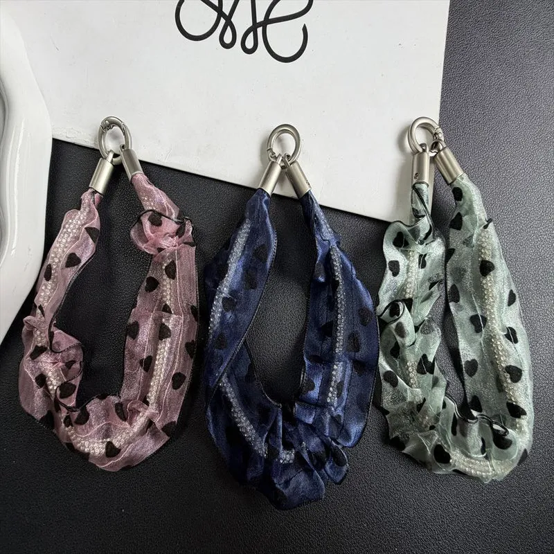 Herz-muster Haar Scrunchie Brehn