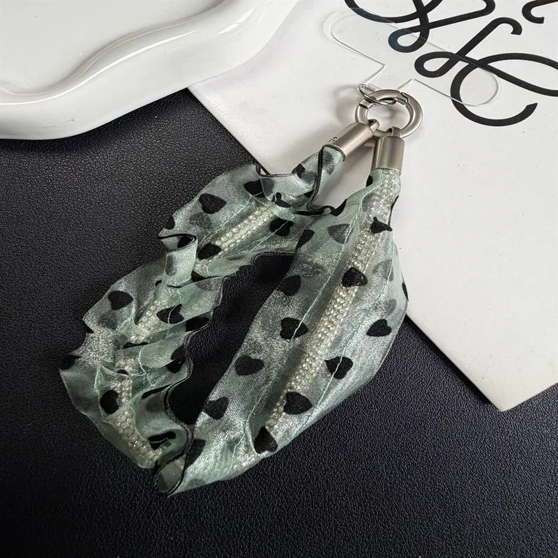 Herz-muster Haar Scrunchie Brehn