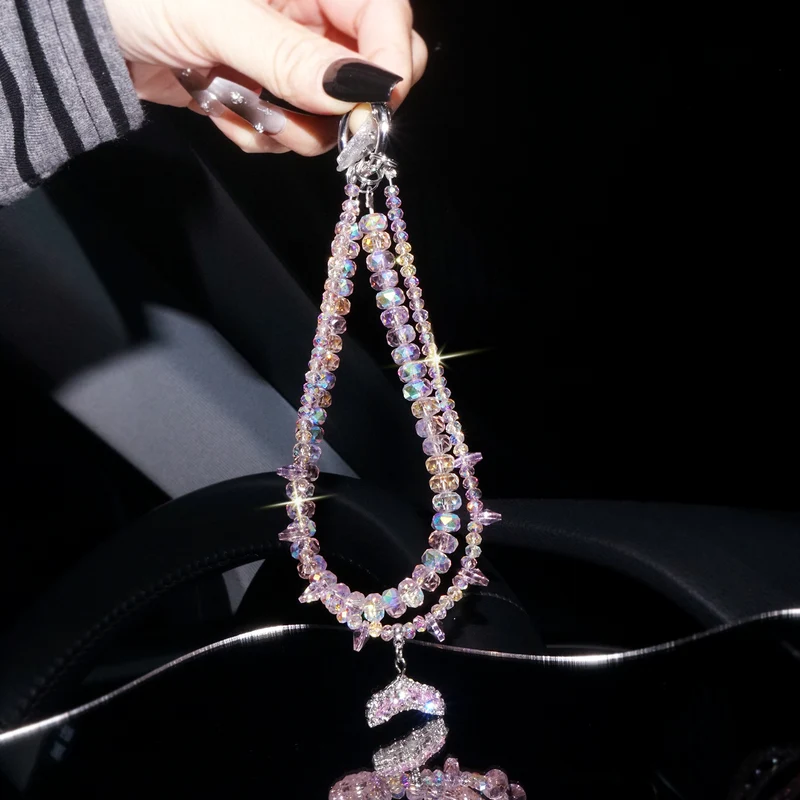 Glamouröse Perlen Charm Halskette Brehn