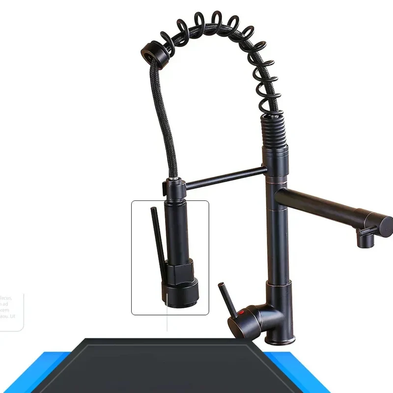 AquaWave Pro – Luxuriöser Küchenarmatur mit Doppelauslauf Skanto