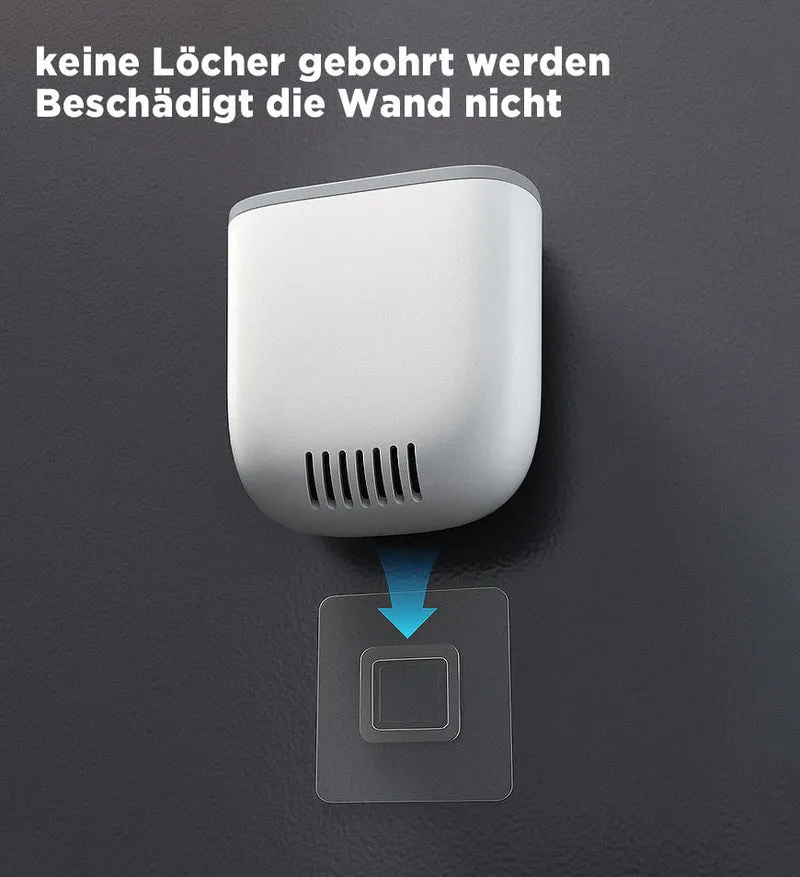 SiliClean – Antibakterielle Silikon-Wand-Toilettenbürste Skanto
