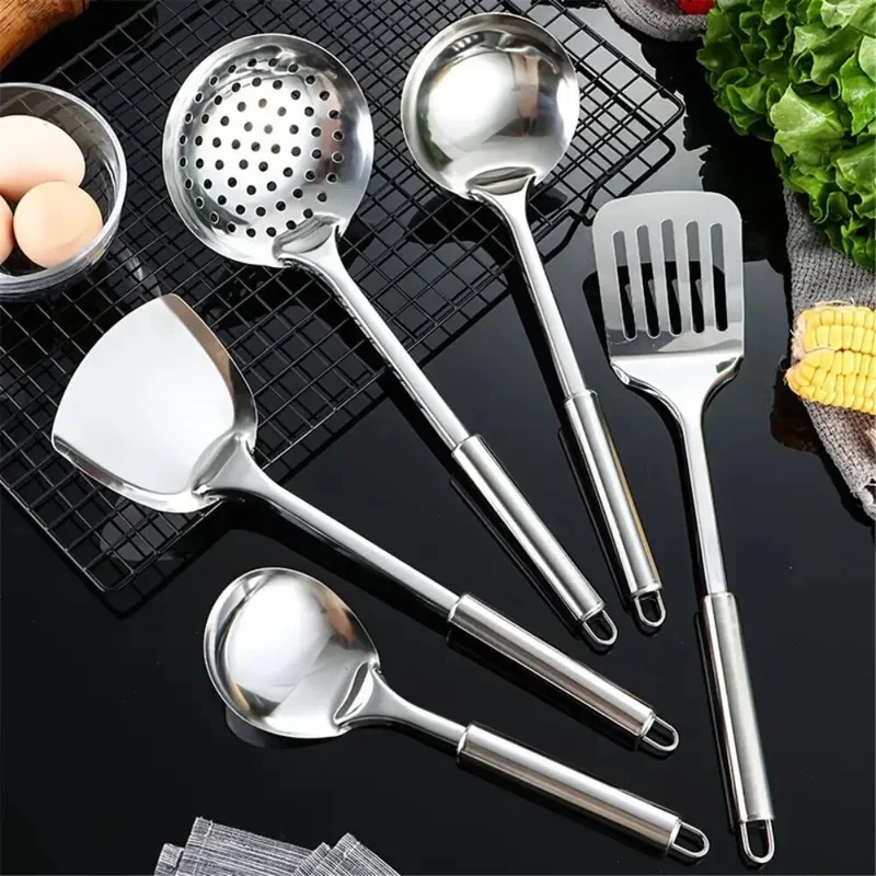 Skanto | SizzlePro Set – Hitzebeständige Utensilien für Hochtemperaturkochen