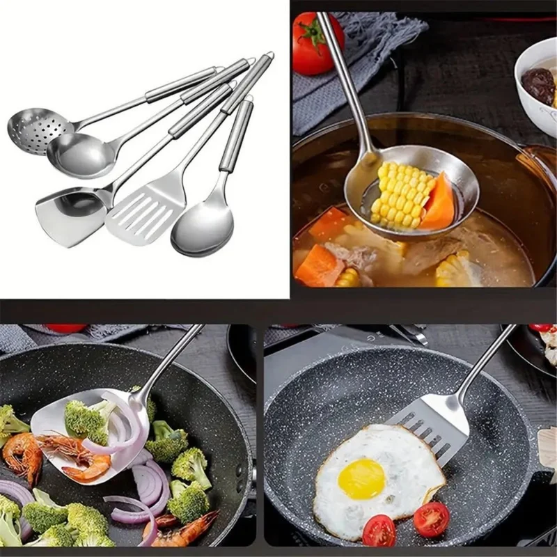 Skanto | SizzlePro Set – Hitzebeständige Utensilien für Hochtemperaturkochen