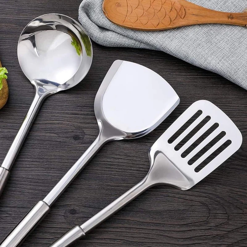 Skanto | SizzlePro Set – Hitzebeständige Utensilien für Hochtemperaturkochen