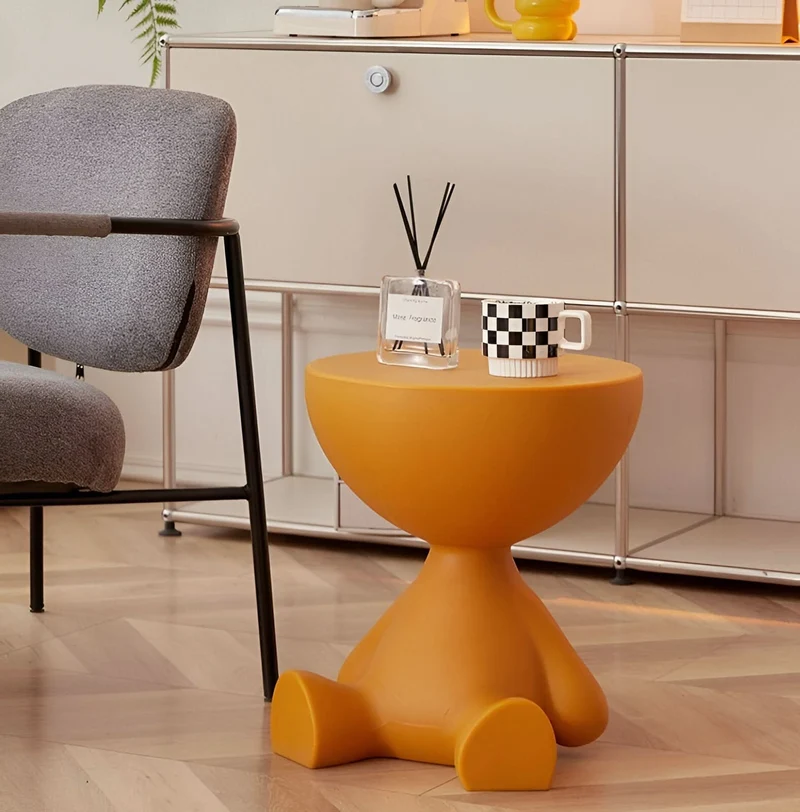 Skanto | Runder Couchtisch aus Kunststoff