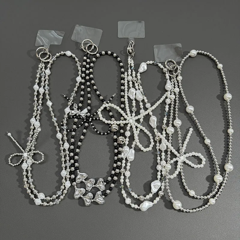 Elegante Perlenverzierte Lanyard Brehn