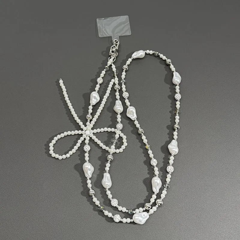 Elegante Perlenverzierte Lanyard Brehn