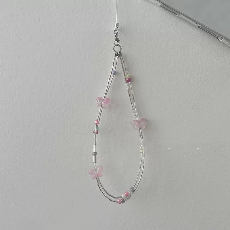 Dekorativer Schmetterlings Charm Brillenband Brehn