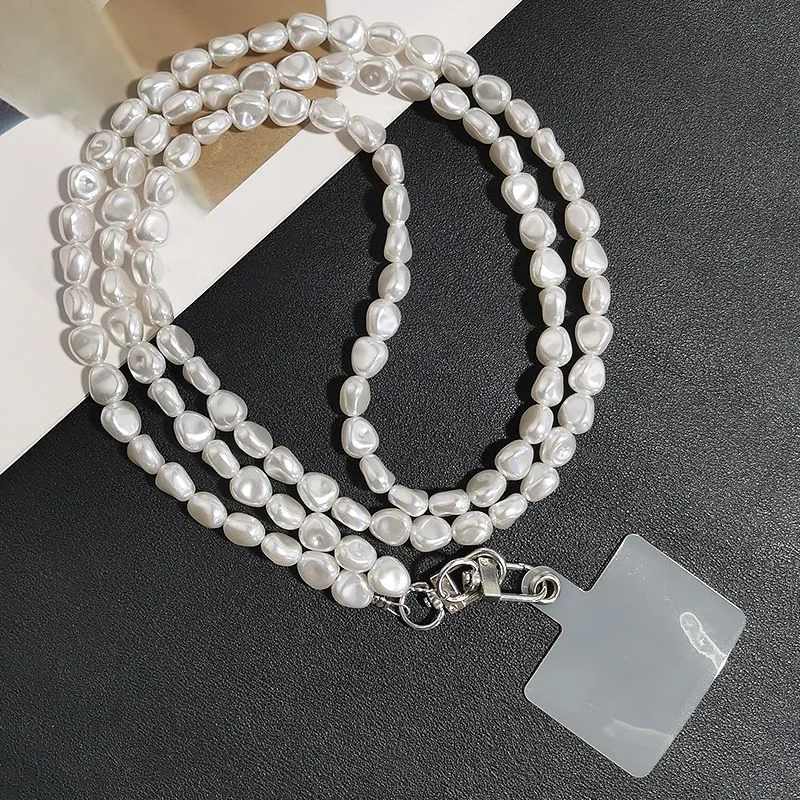 Elegante mehrschichtige Perlenkette Brehn