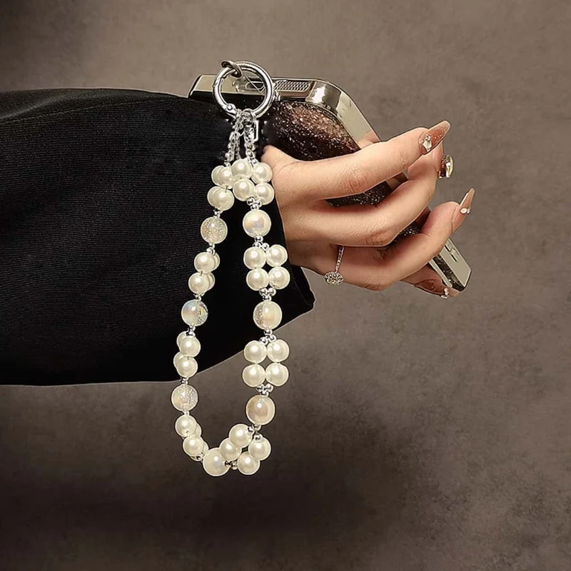 Elegante dekorative Perlen-Handyband Brehn