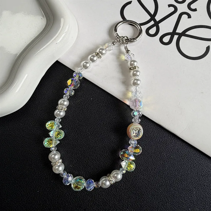 Eleganter Beaded Charm Telefon Lanyard Brehn