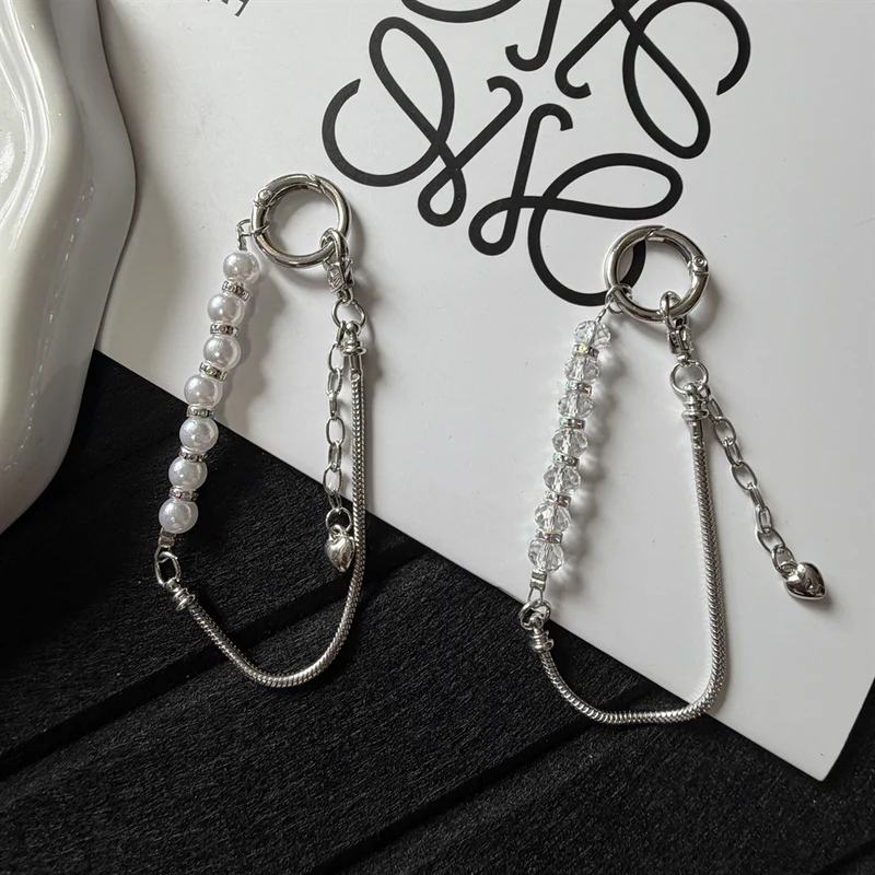 Eleganter Perlen Charm Schlüsselanhänger Brehn 1790134943