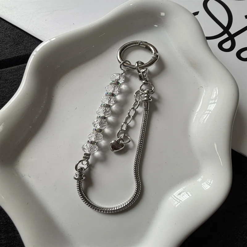 Eleganter Perlen Charm Schlüsselanhänger Brehn 1790134943