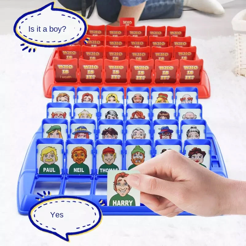 Wer ist es? Brettspiel Skanto