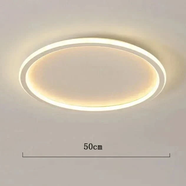 Skanto | Skandinavische runde LED-Deckenleuchte – Warmweiß