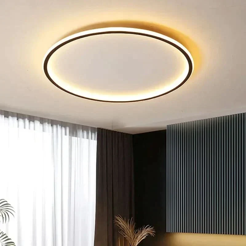 Skanto | Skandinavische runde LED-Deckenleuchte – Warmweiß