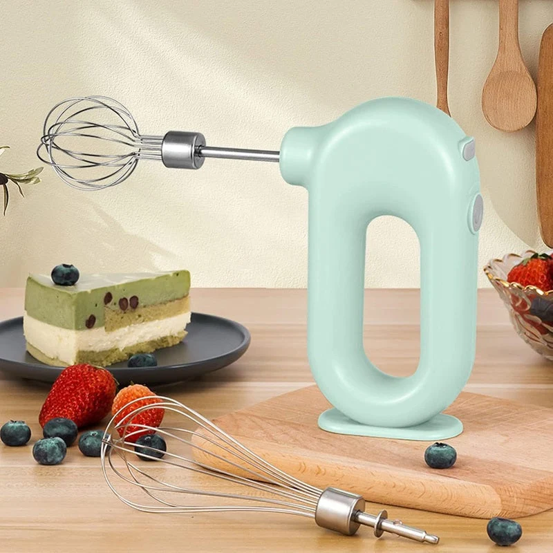 Skanto | Tragbarer 4-Stufen Akku-Handmixer