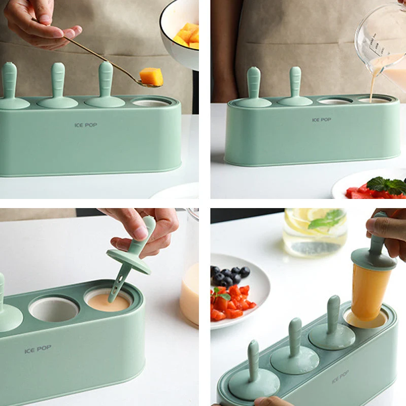 Silikon-Puddelding-Eisform-Set | Skanto