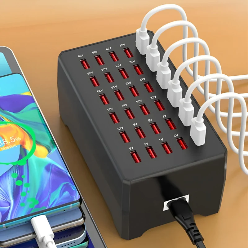 Skanto Skanto | 30-Port Multi-USB-Ladestation mit Schnellladefunktion