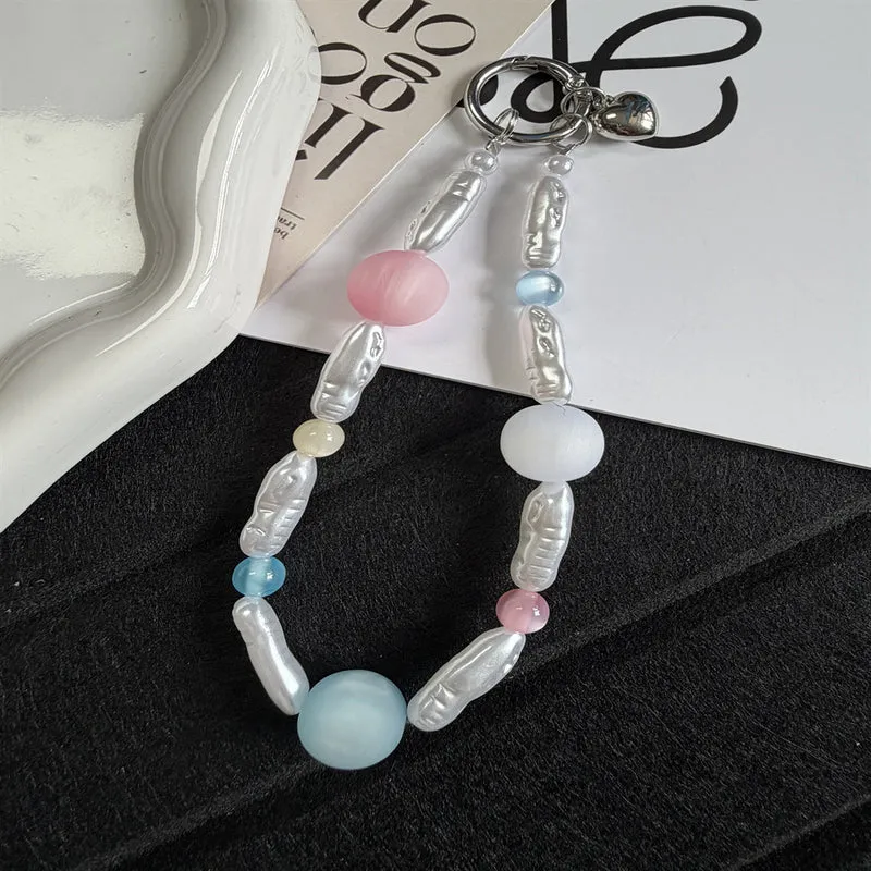 Elegante Perlen Charm Schlüsselanhänger Brehn 1790134705