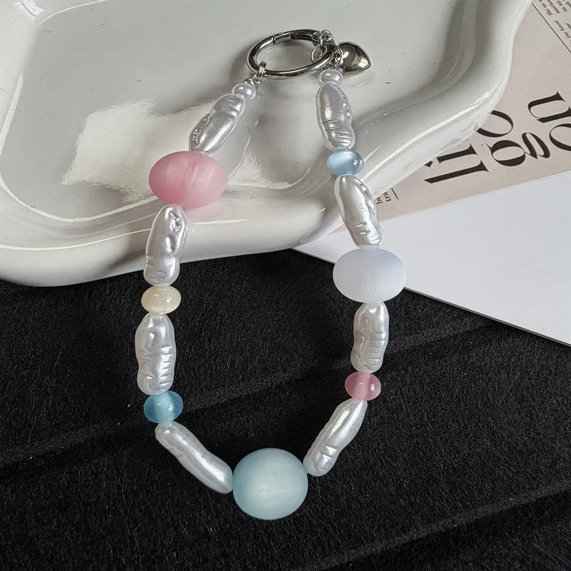 Elegante Perlen Charm Schlüsselanhänger Brehn 1790134705