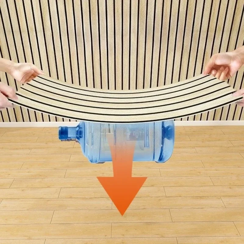 Skanto | Flexible selbstklebende 3D Holzmaserung Wandpaneele Rolle