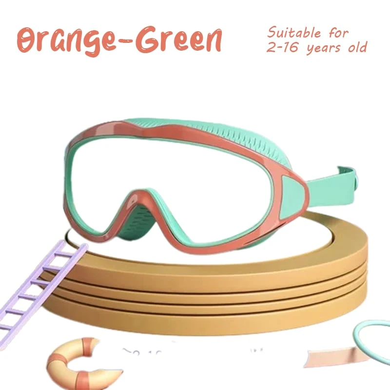 Skanto | HD Schwimmbrille mit großem Rahmen, wasserdicht & beschlagfrei