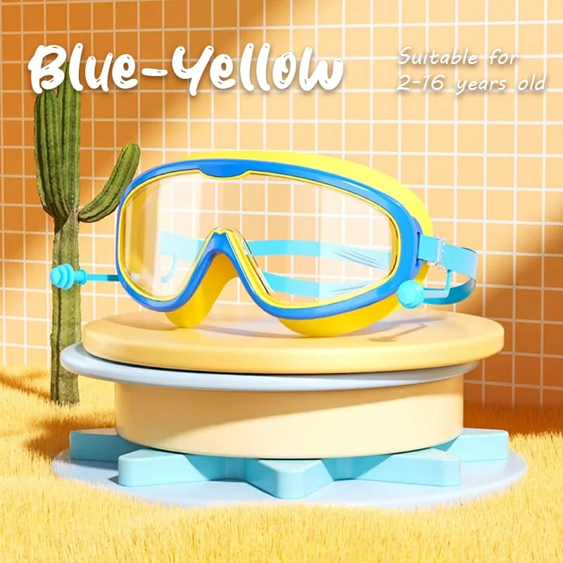Skanto | HD Schwimmbrille mit großem Rahmen, wasserdicht & beschlagfrei