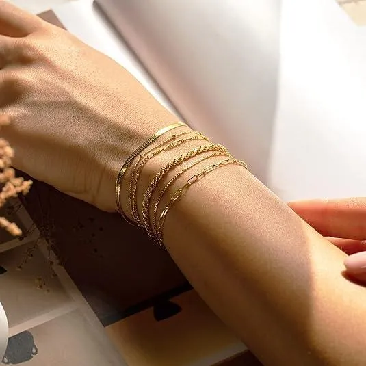 Skanto | 6-teiliges klassisches Armband-Set