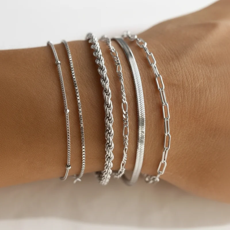 Skanto | 6-teiliges klassisches Armband-Set