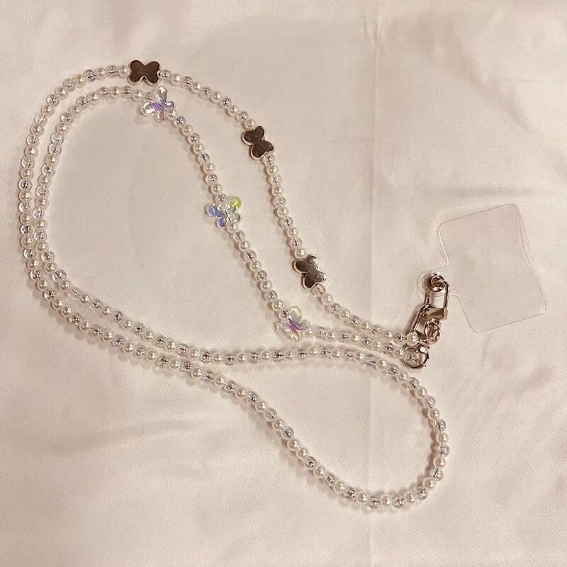 Eleganter Perlen Charm Brillenhalter Brehn