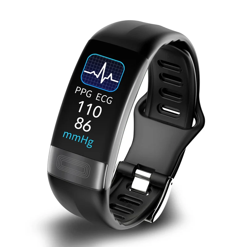 Smart-Armband Blutdruckmessgerät EKG, Herzfrequenz, Sauerstoffsättigung & Schlaf-Tracker FDA-zugelassen