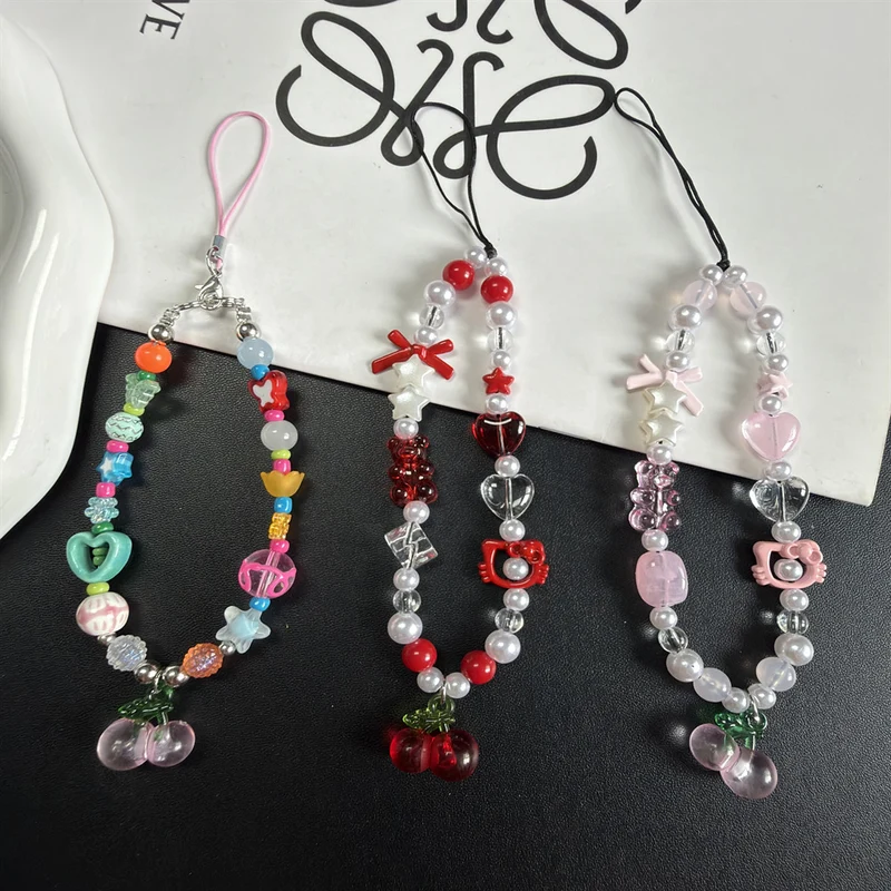 Niedliche Perlen Charm Halskette Brehn