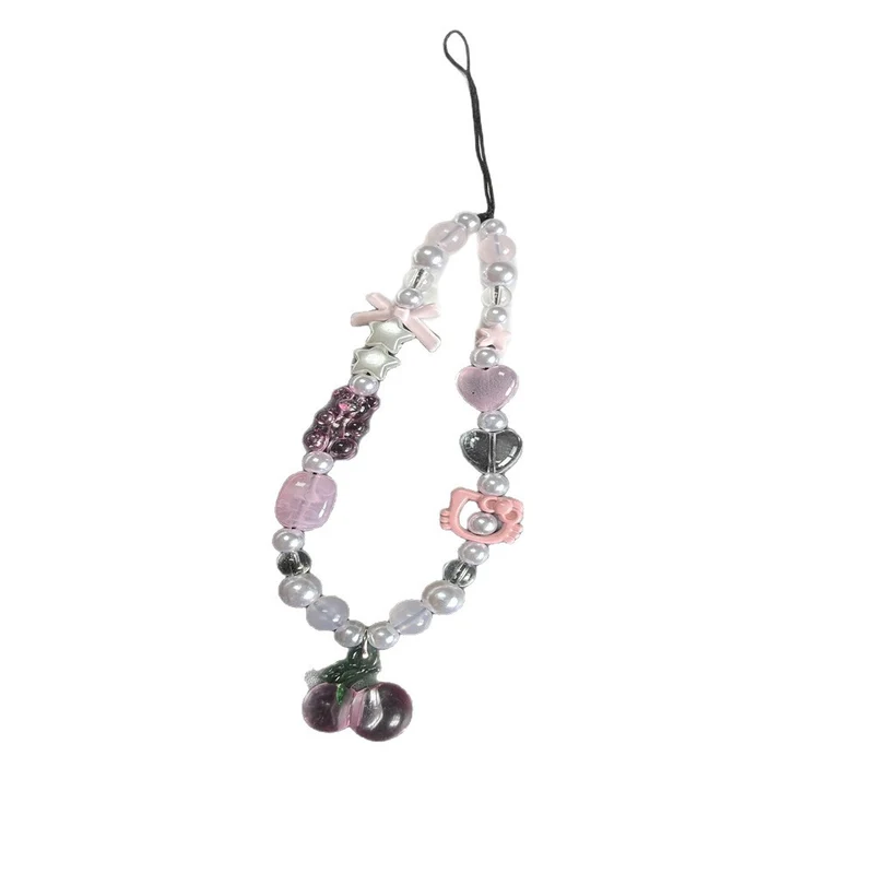 Niedliche Perlen Charm Halskette Brehn