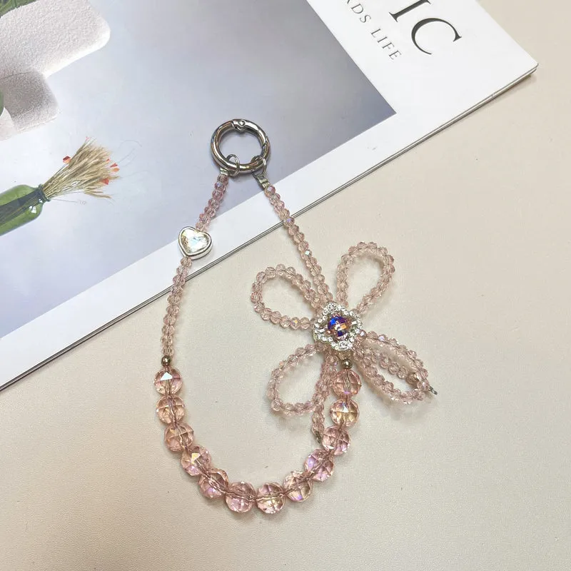 Kristallperlen Charm Schlüsselanhänger Brehn