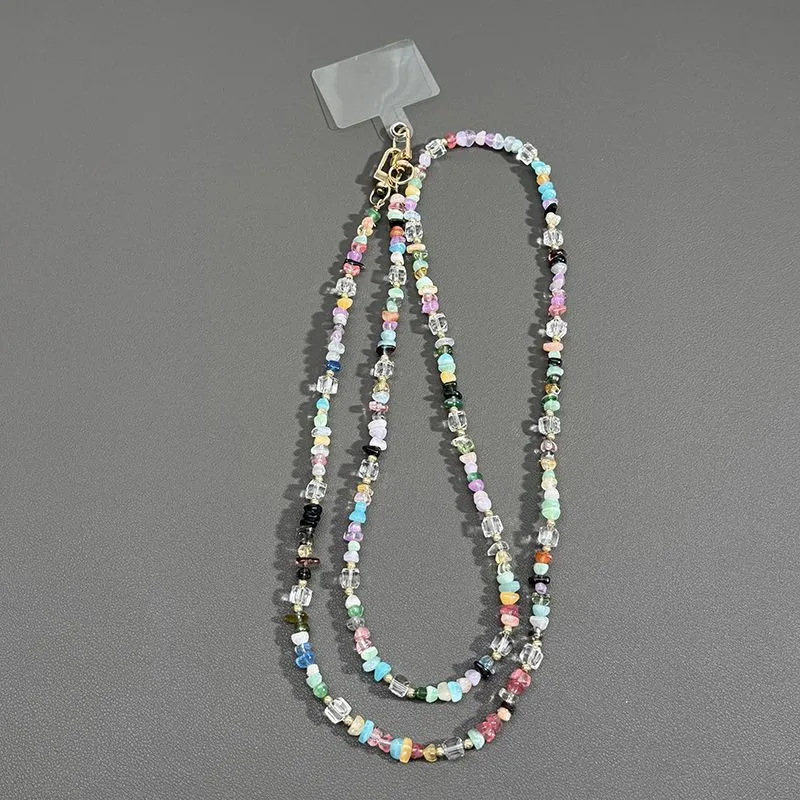 Perlenbrille Kette mit Schmetterlingsakzenten Brehn