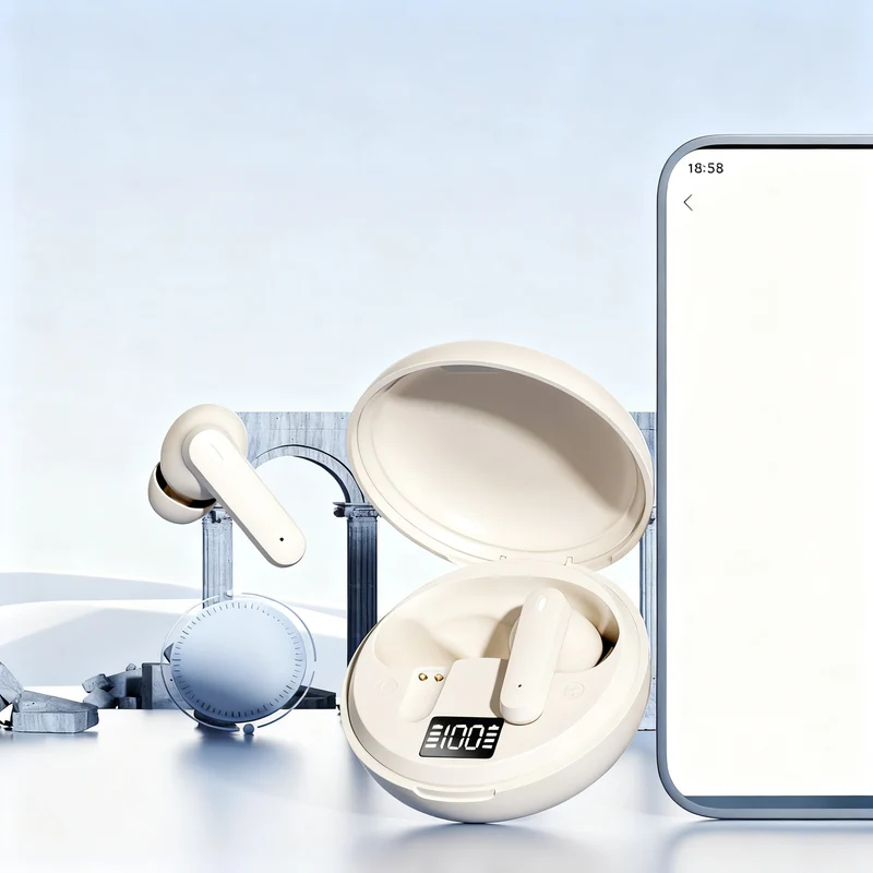 Kabellose Bluetooth-Ohrhörer mit Sprachsteuerung