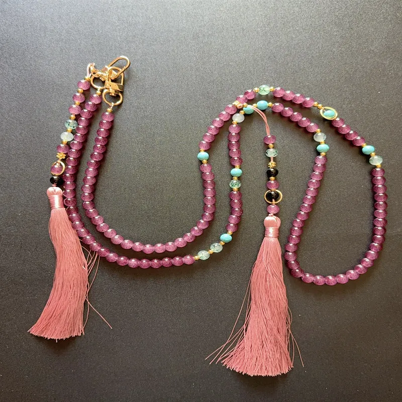 Bead decor Eyewear Kette mit Quasten Brehn
