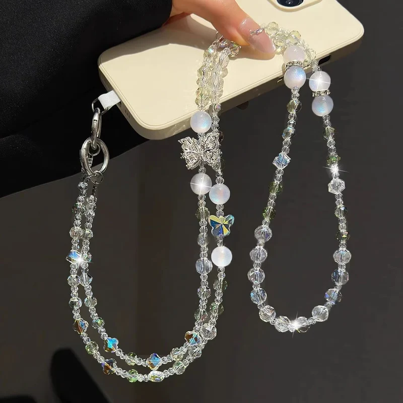 Elegante Perlen-Handyband Brehn