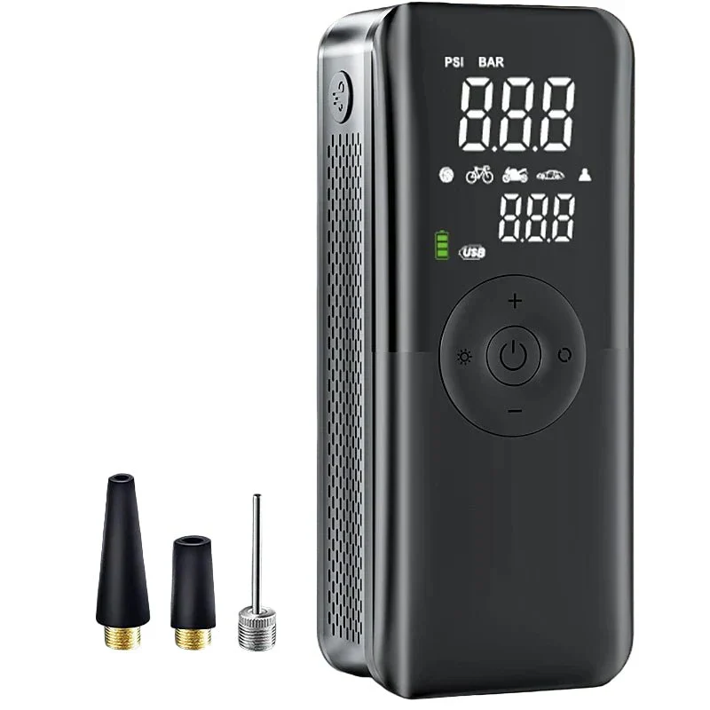 Skanto | AirGo Max – Tragbarer Reifenfüller mit Digitalanzeige und 150 PSI Leistung