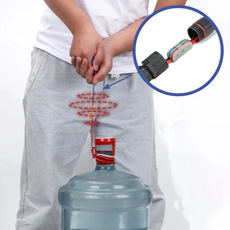 Wasserdichter elektrischer Kabelverbinder für den Außenbereich | Skanto