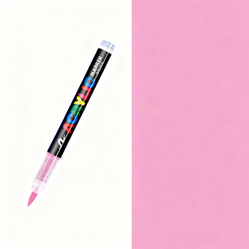 Acrylmarker-Set, 12–168 Farben, direkt befüllt