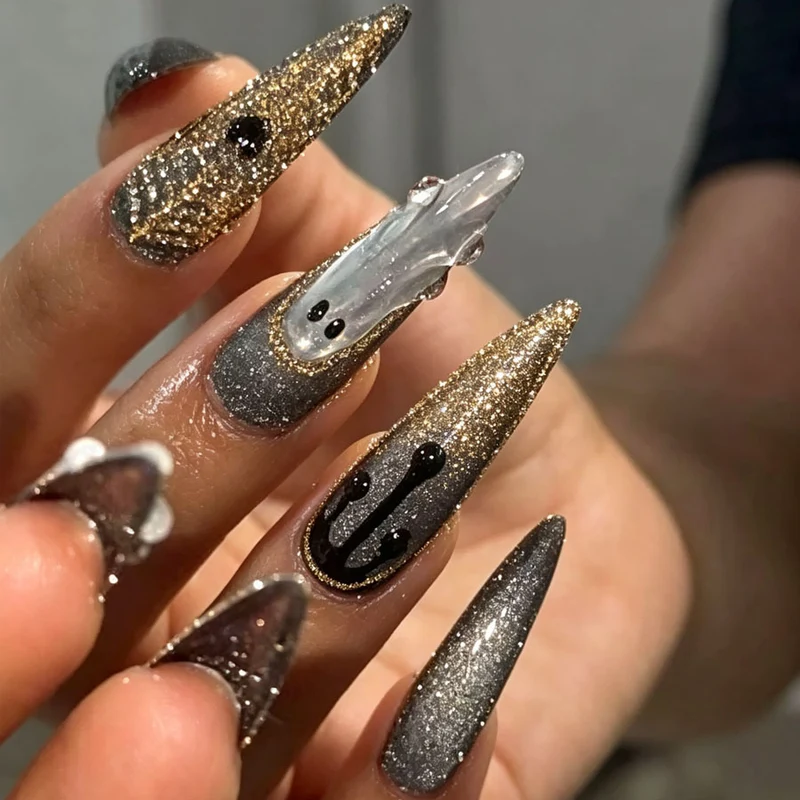 Künstlerisches Stiletto-Nagelkunst-Set Karnz