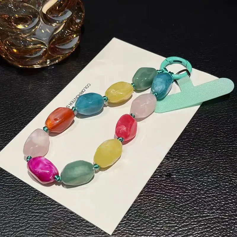 Vibrant Beaded Charm Schlüsselhalter Brehn