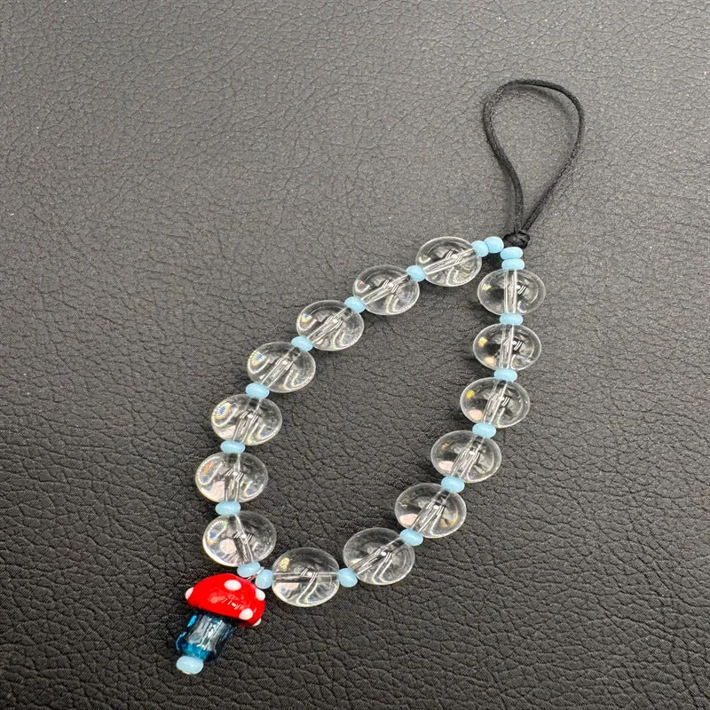 Einzigartiger Perlen-Handy Charm Halter Brehn